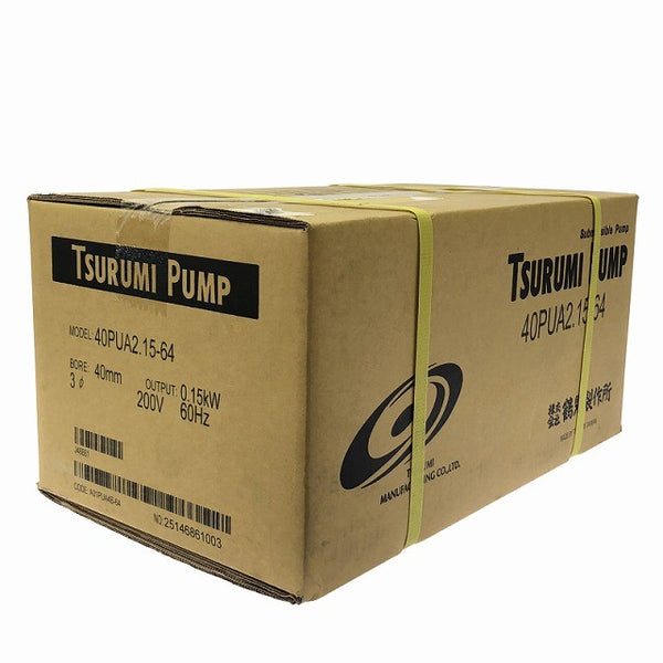 ☆未使用品☆鶴見製作所 TSURUMI PUMP ツルミポンプ 水中ハイスピンポンプ 40PUA2.15-64 200V 60Hz専用機127373 - 4