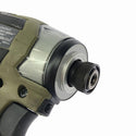 ☆極美品☆makita マキタ 18V 充電式インパクトドライバー TD173D オリーブ バッテリ1個(18V6.0Ah) 充電器付 コードレス116446 - 6