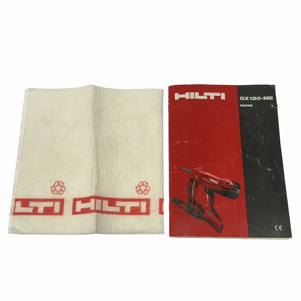 ☆中古品☆HILTI ヒルティ ガス式鋲打機 GX120-ME 釘多数 ケース付き ガス式鋲打ち機 ガスネイラー ガス銃130823 - 10