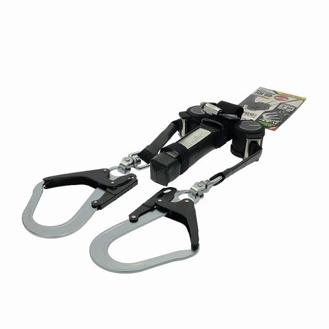 ☆未使用品☆TAJIMA タジマ ハーネス用ランヤード A1KR150F-WL5  ダブル L5スチールフック 頑丈 ランヤード長1500mm KRタイプ  116039 - 0