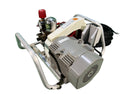 ☆中古品☆ハツタ 初田工業 200V モーターセット動噴 LP300DX-LK モータ(日立 2.2kW TFO-LK 4P) 本体(YS300DX) 高圧動力噴霧機131595 - 2