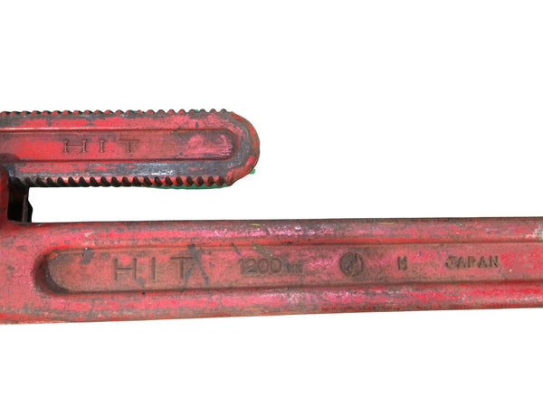 ☆中古品☆ HIT ヒット 1200mm 大型パイプレンチ 工具 水道 ガス 工事 道具120977 - 10