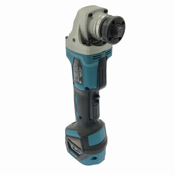 ☆中古美品☆ makita マキタ 18V 125mm 充電式ディスクグラインダー GA518D 青/ブルー 本体+パーツ129778 - 3