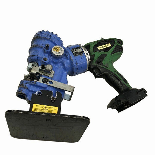 ☆中古品☆KAMEKURA 亀倉精機 18V コードレスポートパンチャー RW-B1A バッテリ2個(6.0Ah) 充電器 パーツ ケース 充電式135771 - 4