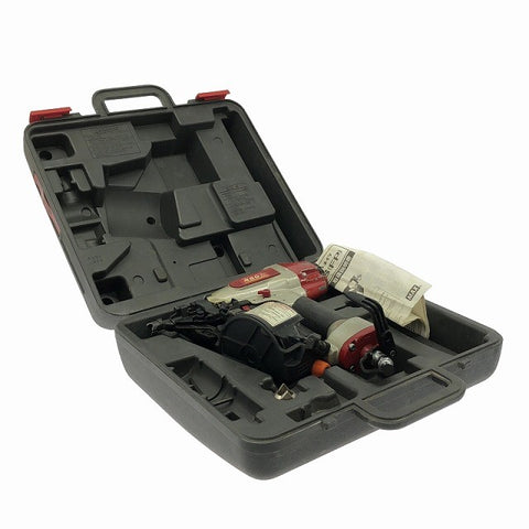 ☆中古品☆MAX マックス 50mm 常圧 コイルネイラ CN-450S(FP) ケース付 エア釘打機 エア釘打ち機 ロール釘打機 ロール釘打ち機125422 - 0