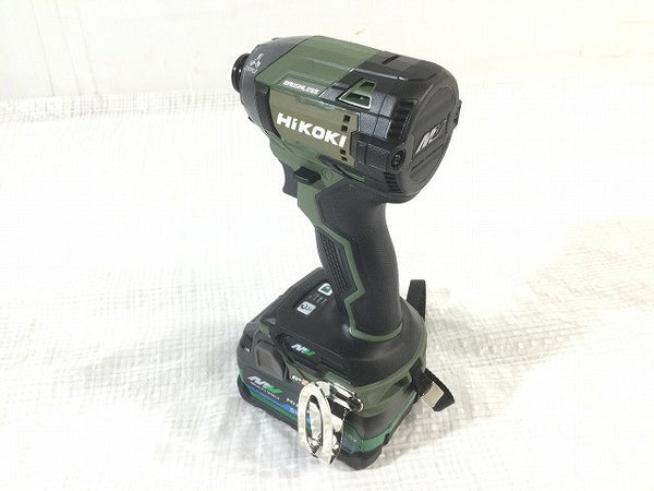 ☆未使用品☆ HIKOKI ハイコーキ 36V コードレスインパクトドライバー WH36DD(2XHGSZ)フォレストグリーン フルセット128833 - 7