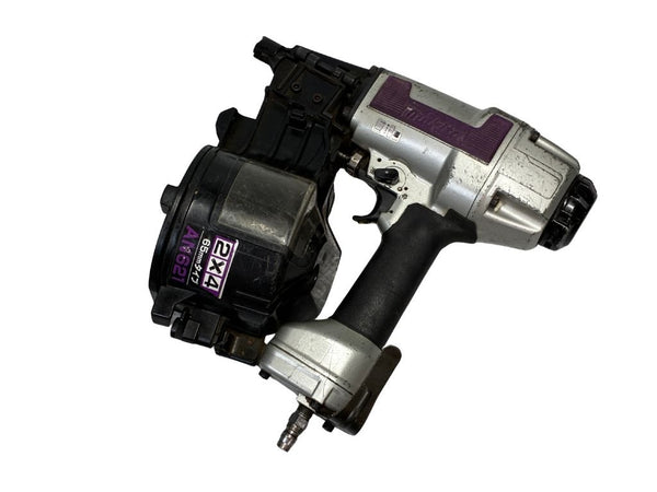 ☆中古品☆ makita マキタ 65mm 常圧エア釘打機 AN621 本体+ケース コイルネイラ エアー釘打ち機133091 - 5