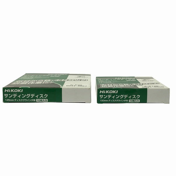 ☆未使用80枚セット HiKOKI ハイコーキ サンディングディスク C-P40 A-P60 C-P120 A-P120 ディスクグラインダー用 研削砥石135726 - 10