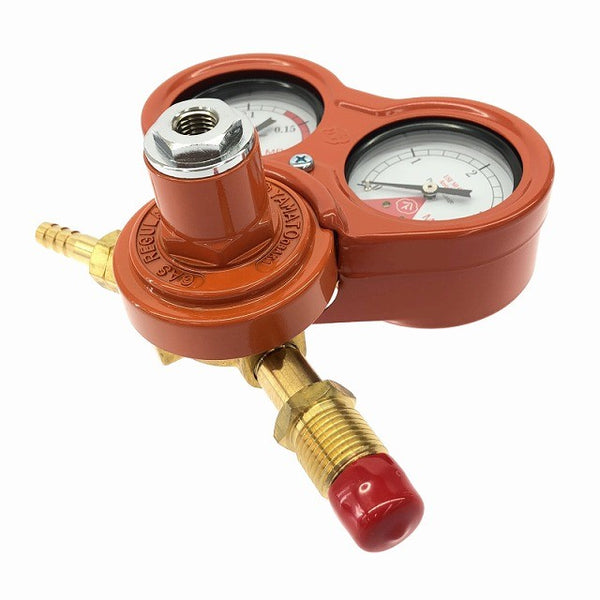 ☆未使用品☆YAMATO ヤマト産業 溶断用 アセチレン調整器 SSジュニア N-SSJ-AC アセチレン用 ガス調整器 圧力調整器 レギュレーター131309 - 4