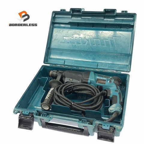 ☆中古品☆makita マキタ 100V 23mm ハンマドリル HR2300 本体+ケース コード式 ハンマードリル 穴あけ 穿孔 電動工具131720