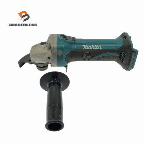 ☆中古品☆makita マキタ 14.4V 充電式ディスクグラインダ GA400D 本体のみ 電動工具 切断機 研磨 グラインダー129380