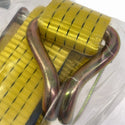 ☆未使用品4個セット☆ラッシングベルト  RTD50-250 荷重2500kg/2.5ton 幅50mm 長さ7.0m ベルトラッシング ベルト荷締機129645 - 10