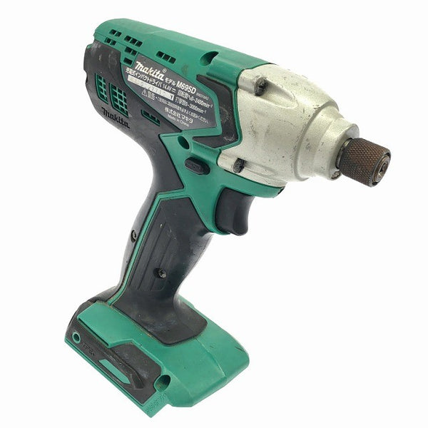 ☆中古品セット☆makita マキタ 10.8V 充電式ドライバドリル DF033D 本体のみ/14.4V 充電式インパクトドライバ M695D バッテリ1個付127926 - 3