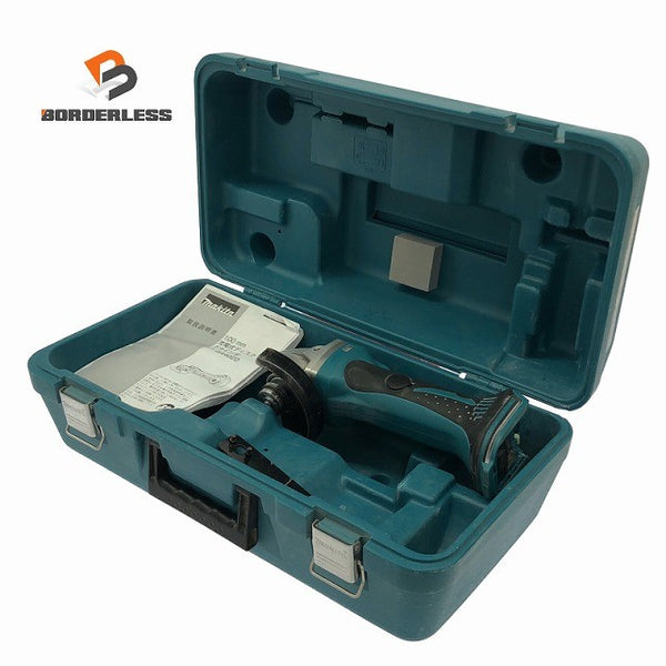 ☆中古品☆makita マキタ 18V 100mm 充電式ディスクグラインダー GA402D 本体＋ケース付 コードレス ディスクサンダー 研磨機135554 - 1