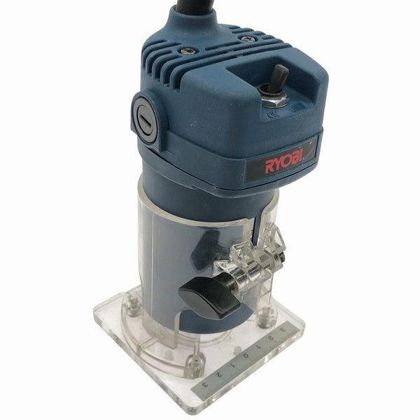 ☆比較的綺麗☆RYOBI リョービ 100V トリマー TR-40 コード式 木材加工 トリミング ルーター DIY/日曜大工136679 - 5