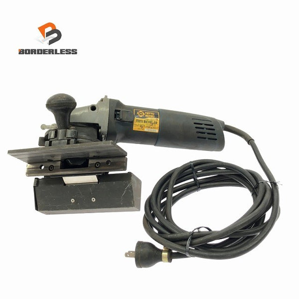 ☆中古品☆NITTO KOHKI 日東工器 100V 電動ミニベベラー EMB-0307A/EMB0307A 電動小型面取り機131053 - 1