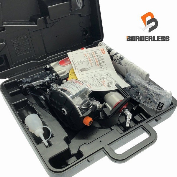 ☆未使用品☆ MAX マックス 50mm 常圧 エア釘打機 CN550(FP) ケース付 エア工具 エアツール 釘打機115536 - 2