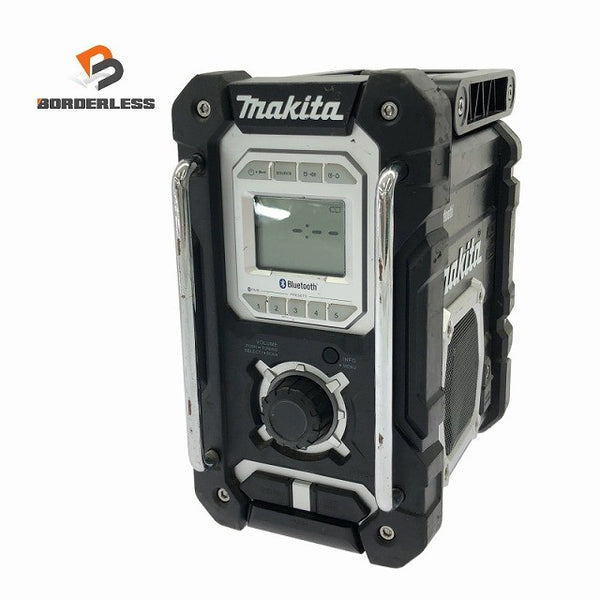 ☆中古品☆makita マキタ 7.2V～18V/100V 充電式ラジオ MR108 本体のみ コードレス 現場ラジオ 作業ラジオ ポータブルラジオ131925 - 1