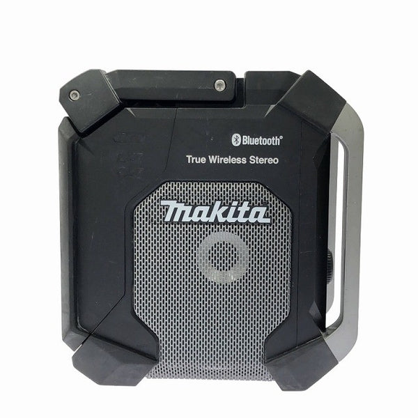 ☆中古品☆ makitaマキタ 40Vmax/18V/14.4V/10.8V 充電式現場ラジオ MR005G 黒/ブラック 本体+ACアダプター+取扱説明書 Bluetooth114479 - 8
