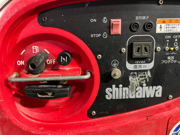 ☆中古品☆Shindaiwa 新ダイワ インバーター発電機 IEG2000M ガソリン 建築機器 防災126760 - 7