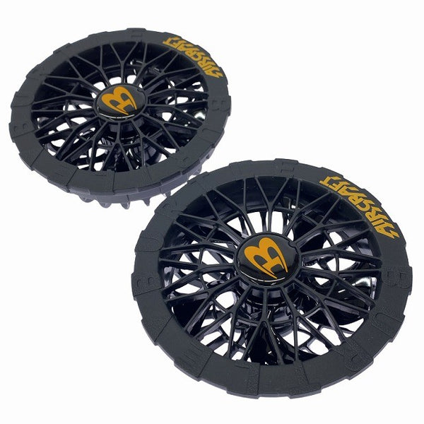 ☆未使用品セット☆BURTLE バートル 30V エアークラフト専用バッテリー AC10W(マット黒) ファンユニット AC10-1(ブラック)133858 - 4