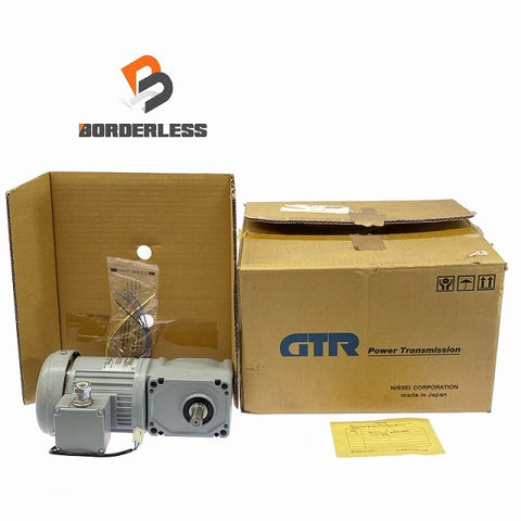 ☆未使用品☆ Nissei Corporation 株式会社ニッセイ 三相 ギアモータ F3FB-18T-5-T010AX 平行軸 無励磁作動形/A200-D90(A100-D45)111741111741