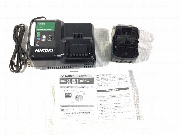 ☆未使用品☆HiKOKI ハイコーキ 36V コードレスインパクトレンチ WR36DC(2XP) バッテリ2個(36V 2.5AH)充電器 充電式 マルチボルト118483 - 10