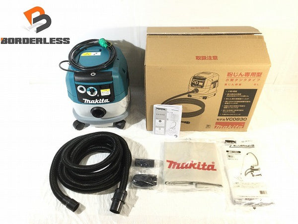 ☆未使用品☆makita マキタ 100V 粉じん専用 集じん機 VC0830 8L 工具連動 コード式 業務用 集塵機 掃除機 クリーナー125692 - 1