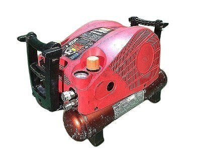 ☆中古品☆MAX マックス 高圧/常圧エアコンプレッサ 11L 無線接続 AK-HL1270E2 エア工具 エアツール 大工道具113789 - 0
