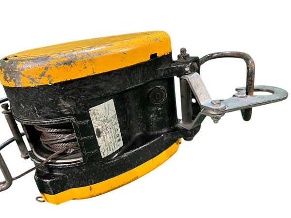 ☆中古品☆RYOBI リョービ 100V 小型ウインチ WI-125 リモコン付 荷重130kg 揚程30m 電動ホイスト 電動ウインチ 電動ウィンチ130481 - 8