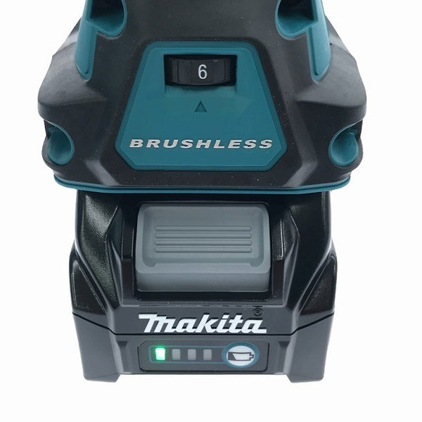 ☆未使用品☆ makita マキタ 40Vmax 充電式マルチツール TM001GRDX バッテリー2個(40V 2.5Ah) 充電器 ケース付134659 - 10