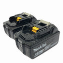 ☆比較的綺麗2個※充電回数2回と3回☆makita マキタ 18V 6.0Ah 純正 リチウムイオンバッテリー BL1860B 雪マーク 残量表示付127919 - 4