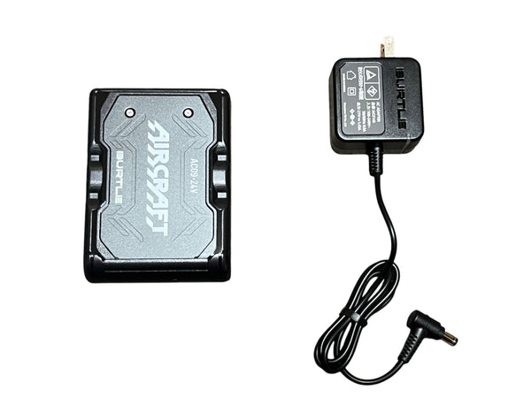 ☆未使用品☆BURTLE バートル エアークラフトリチウムイオンバッテリー AC09 マットブラック 空調作業服用バッテリー133569 - 2