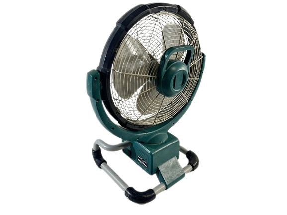 ☆中古品☆ makita マキタ 14.4V/18V 充電式ファン CF300D 本体+バッテリー1個(BL1850B)+ACアダプター 扇風/送風 乾燥 - 5