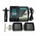 ☆中古美品☆makita マキタ 14.4V 充電式アングルドリル DA340D バッテリ2個(3.0Ah) 充電器 ケース付 コードレス コーナードリル130992 - 10