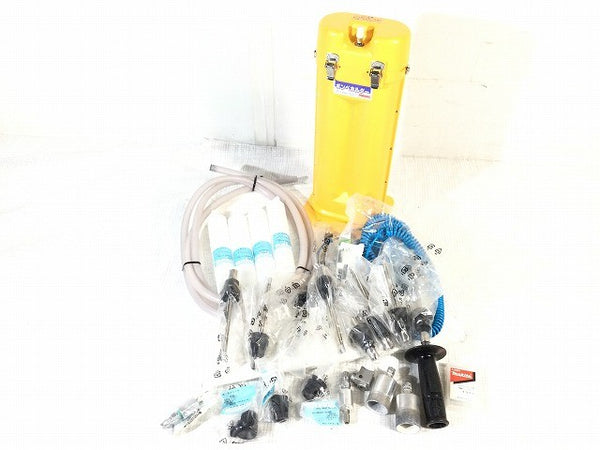 ☆中古品☆makita マキタ 100V ダイヤテックドリル DT0600 ホルダー＋水タンク＋ケース付 付属品多数 ミストドリル 低振動ドリル117622 - 10