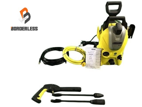 【送料無料☆彡訳あり動作品】KARCHER ケルヒャー 高圧洗浄機 K3 サイレント 60Hz 1.601-447.0 ホース・ノズルなど付属品付き116787