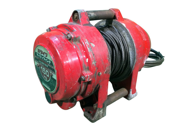 ☆中古品☆Shindaiwa 新ダイワ マイティウインチ SW151R リモコン付 電動ウインチ 電動ウィンチ マイティウィンチ 荷揚げ機136996 - 5