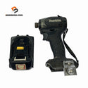 ☆中古品☆makita マキタ 18V 充電式インパクトドライバー TD173D 黒/ブラック バッテリ1個(18V 6.0Ah)付 コードレス バッテリー式127202 - 1