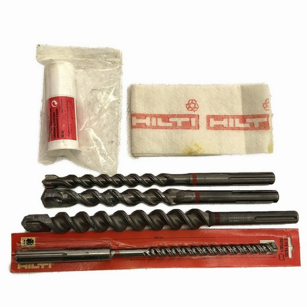 ☆比較的綺麗☆HILTI ヒルティ ハンマドリル TE55 ビット TE-Y 30-37 25/32 20/32 TE-YX 15/35 ケース付 ハンマードリル135811 - 10