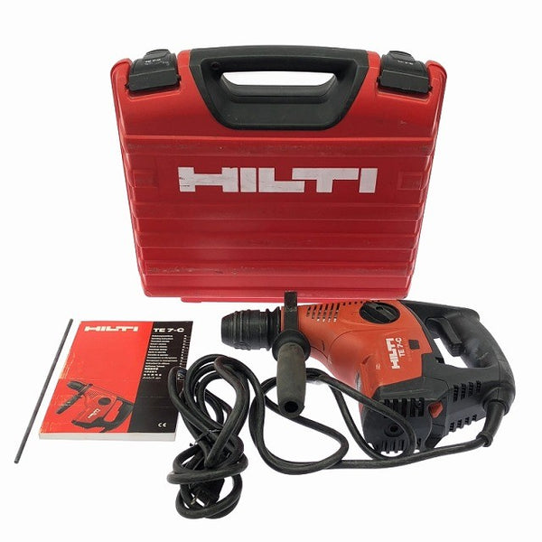 ☆中古品☆HILTI ヒルティ ロータリーハンマドリル TE 7-C 電動工具 破砕 粉砕123266 - 3