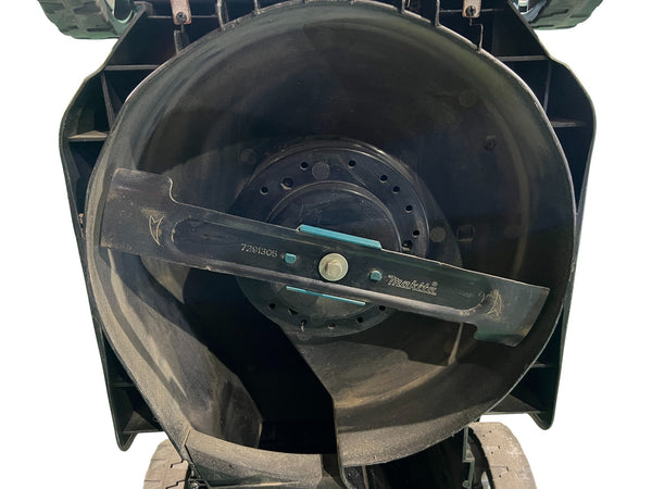 ☆中古品☆makita マキタ 18V×2＝36V 充電式芝刈機 MLM382D 本体＋カギ付 刈込幅380mm コードレス 芝刈り機 ガーデニング126117 - 6