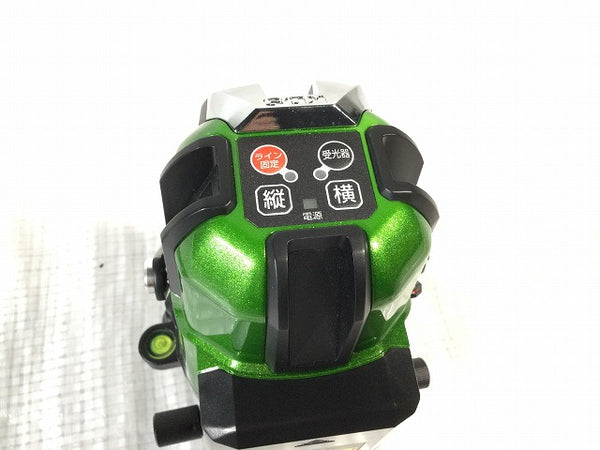 ☆未使用品☆ ムラテックKDS 高輝度グリーンレーザー墨出し器 ATL-96RG 本体+パーツ+バッテリ1個+充電器+電池+ケース 光学114839 - 9