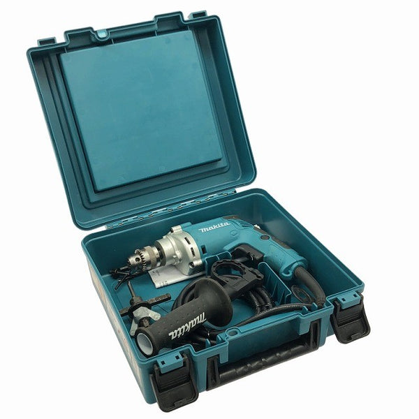 ☆比較的綺麗 中古品☆makita マキタ 100V 12mm 振動ドリル HP1230 ケース付き 電気ドリル 締め付け コード式 電動工具137158 - 2