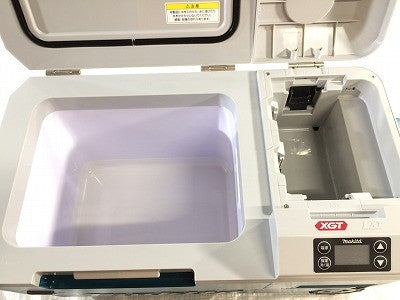 ☆美品☆makita マキタ 100V/18V/40Vmax 充電式保冷温庫 CW001G 青/ブルー 本 バッテリ1個(18V6.0Ah)+パーツ付 コードレス - 6