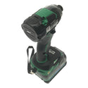 ☆未使用品☆HiKOKI ハイコーキ 36V コードレスインパクトドライバー WH36DC(2XPSZ) アグレッシブグリーン フルセット117287 - 6
