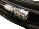 ☆中古品2点セット☆SEIWA セイワ 20ｍ ゴムホース×2 外径約17mm カプラ付き 高圧洗浄機 - 5