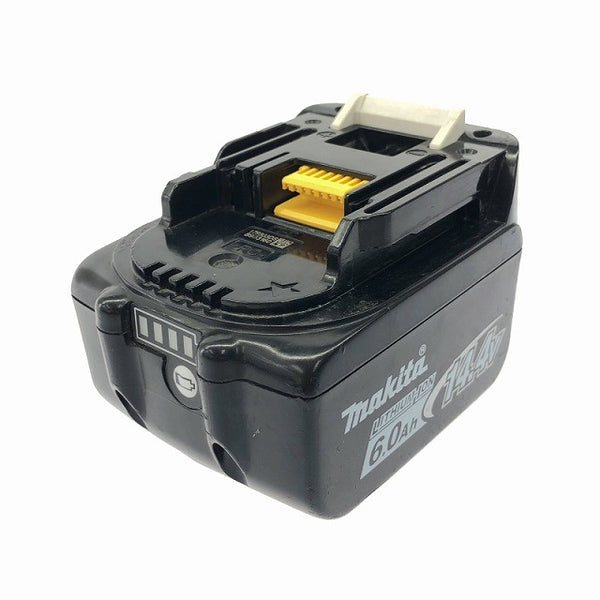 ☆中古品☆makita マキタ 14.4V 6.0Ah 純正 リチウムイオンバッテリー BL1460B 残量表示付 リチウムイオン電池 蓄電池 充電池118876 - 4