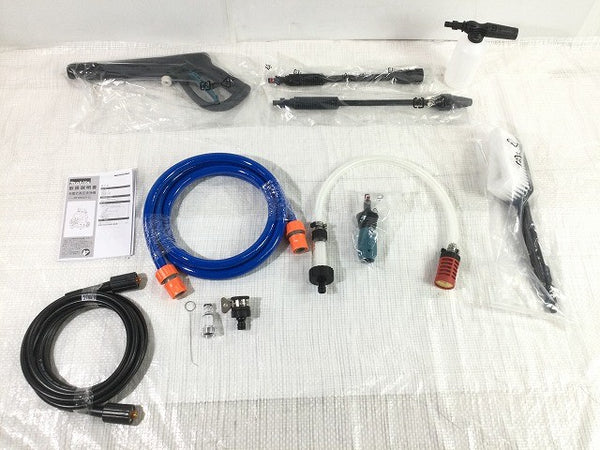 ☆未使用品☆ makita マキタ 40Vmax 充電式高圧洗浄機 MHW001GZ 青/ブルー 本体+パーツ バッテリー・充電器別販売115480 - 10