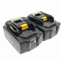 ☆中古品2個※15回と20回☆makita マキタ 18V 6.0Ah 純正 リチウムイオンバッテリー BL1860B 雪マーク 急速充電対応 残量表示付134784 - 5
